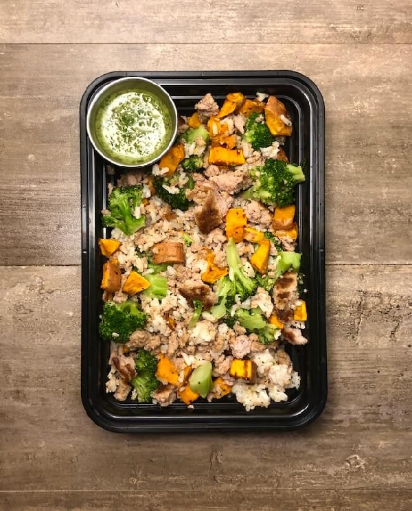 Chimichurri rice bowls - the meal prep manual