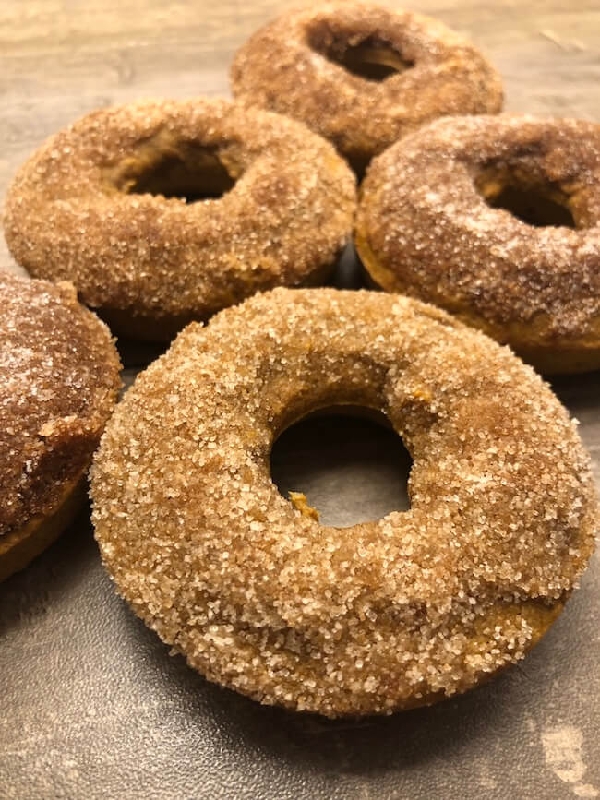 Gluten free pumpkin doughnuts - the meal prep manual
