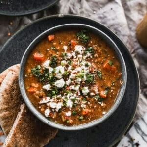 Lentil soup