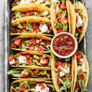 Baked tacos