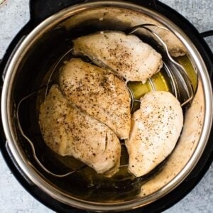 Instant pot chicken breasts (fresh or frozen)
