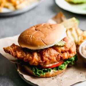 Chick-fil-a crispy chicken sandwhich copycat