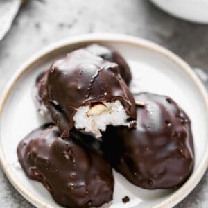Homemade almond joys