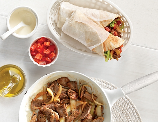 Lamb shawarma