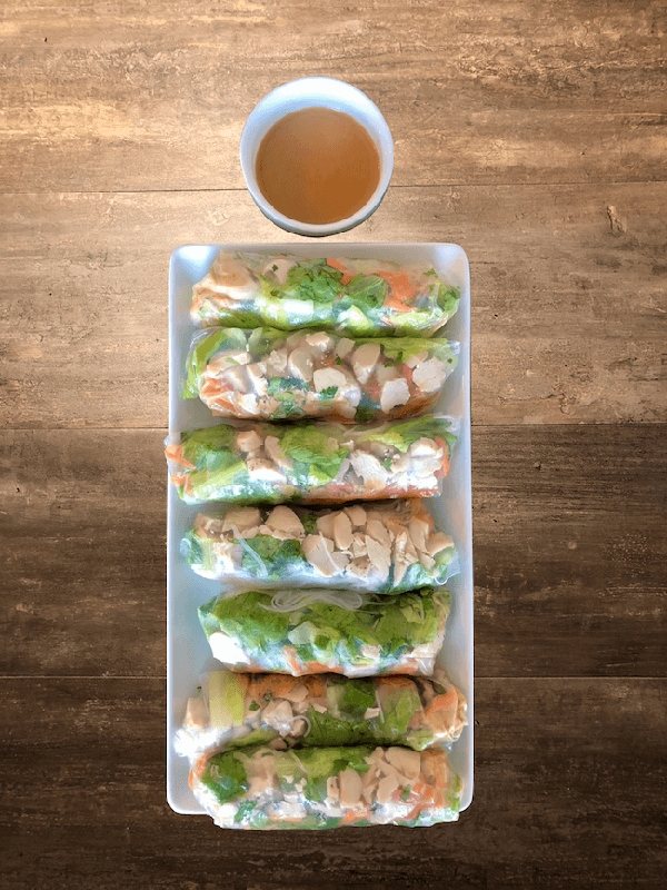 Spring rolls - the meal prep manual