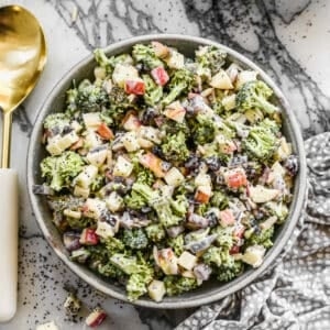 Broccoli apple salad