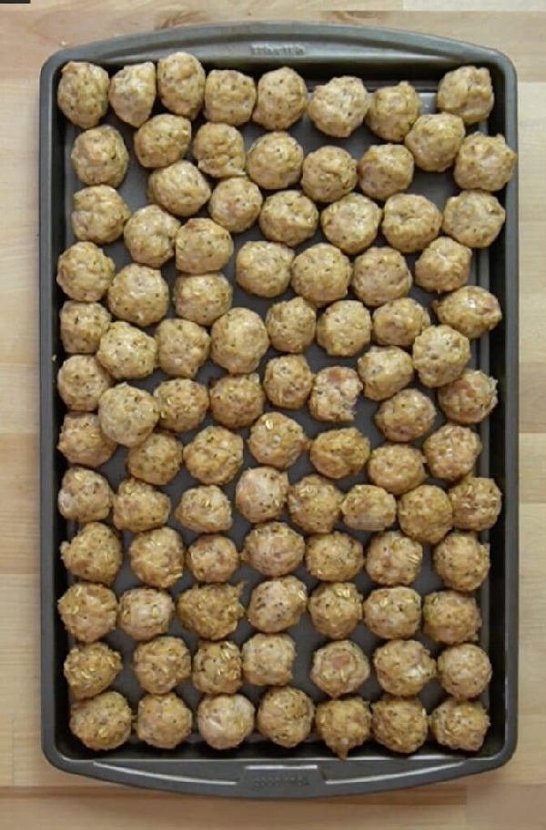 Chicken meatballs - the meal prep manual