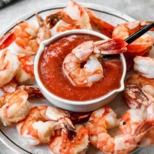Easy shrimp cocktail