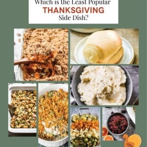 The least popular thanksgiving side dish