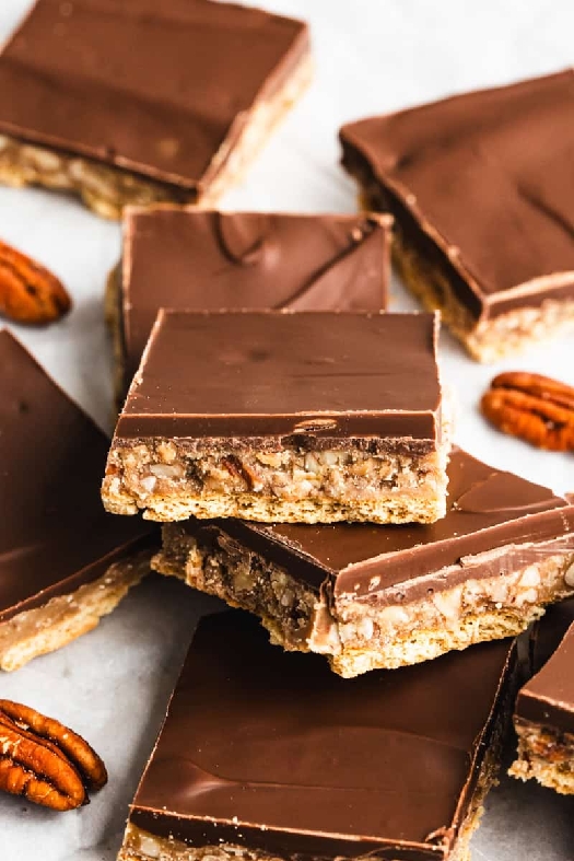 Graham cracker toffee