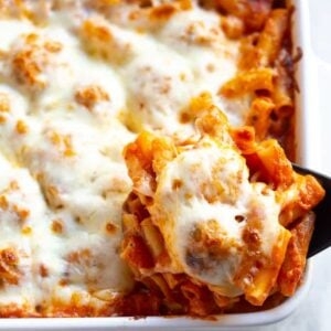One pan meatball casserole