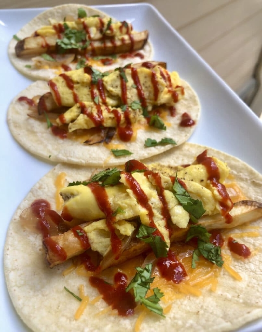 Easy breakfast tacos - the meal prep manual
