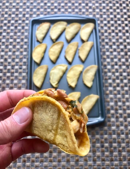 Pollo y pinto mini tacos - the meal prep manual