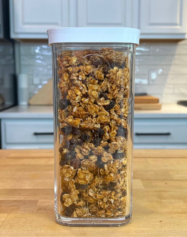 Cinnamon raisin granola - the meal prep manual