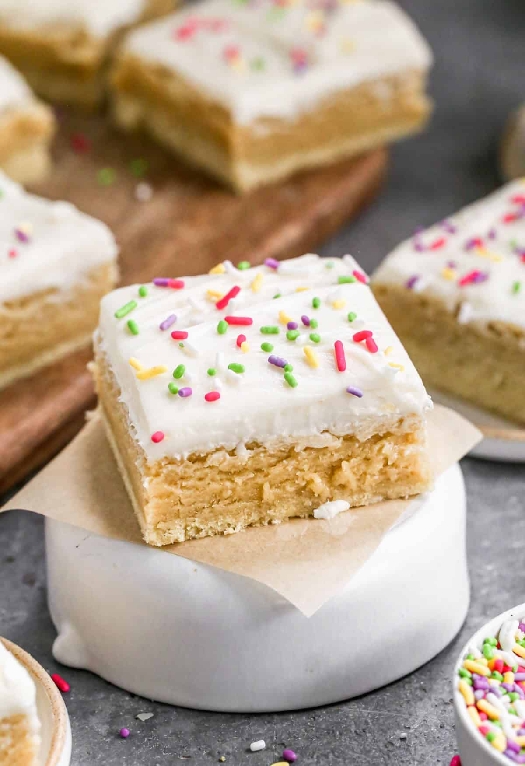 Sugar cookie bars