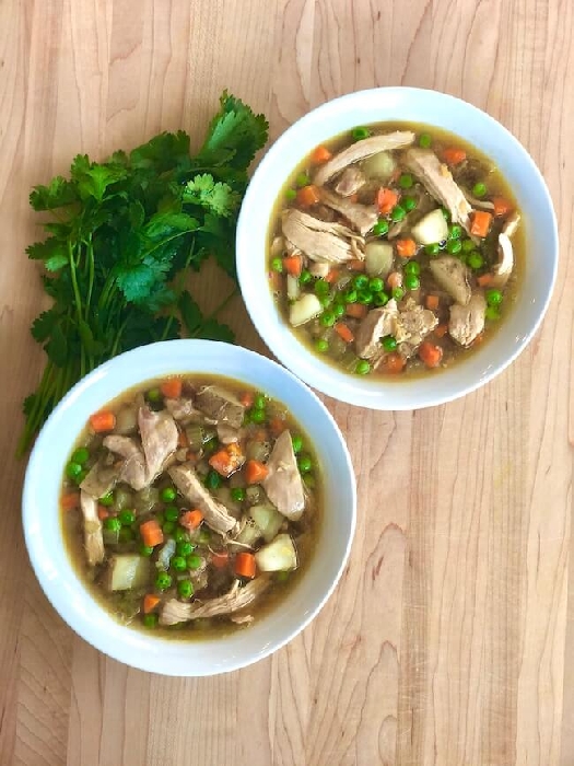 Chicken and lentil soup - the meal prep manual