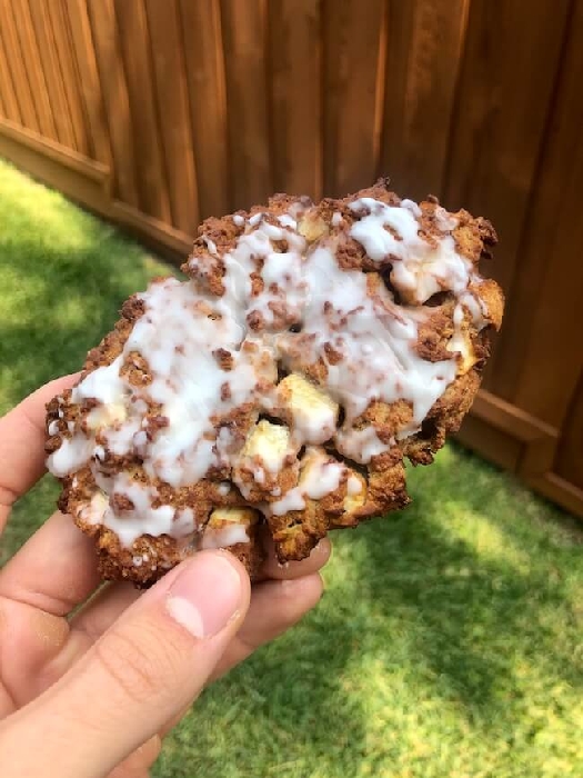 Gluten free apple fritters - the meal prep manual