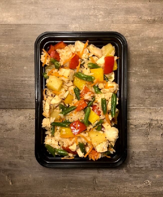 Sweet chili chicken rice bowls - the meal prep manual