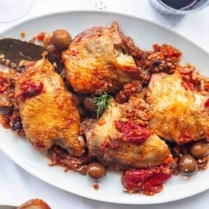 Chicken cacciatore