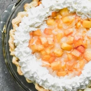 Peach pie