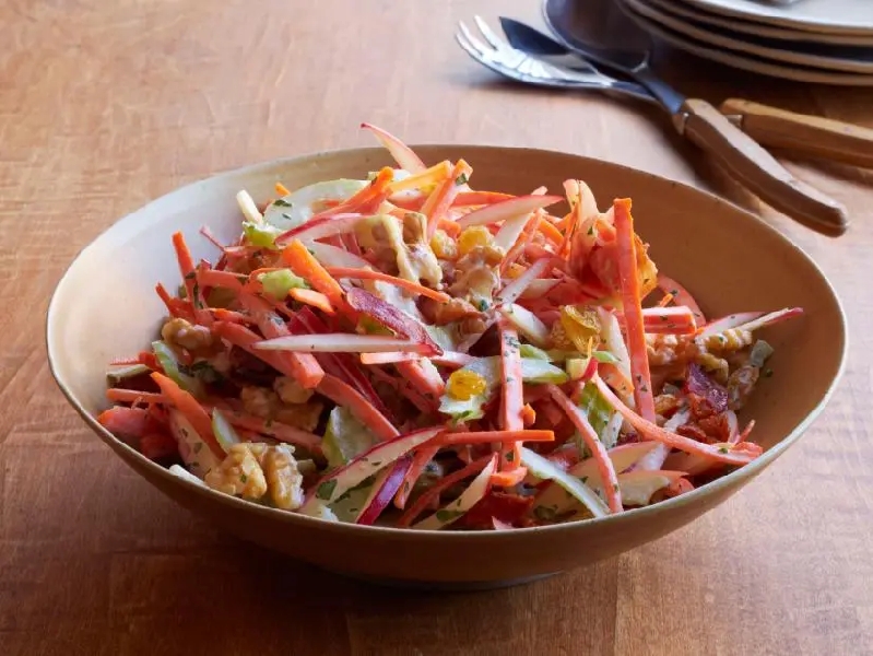 Waldorf slaw with bacon recipe