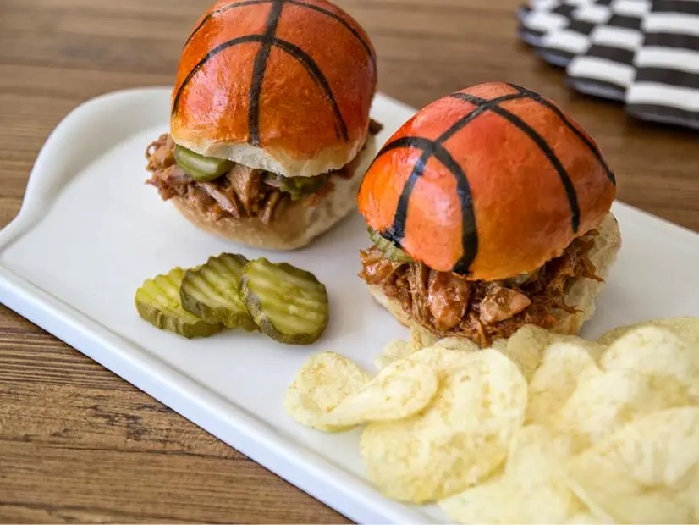Bbq courtside sliders recipe