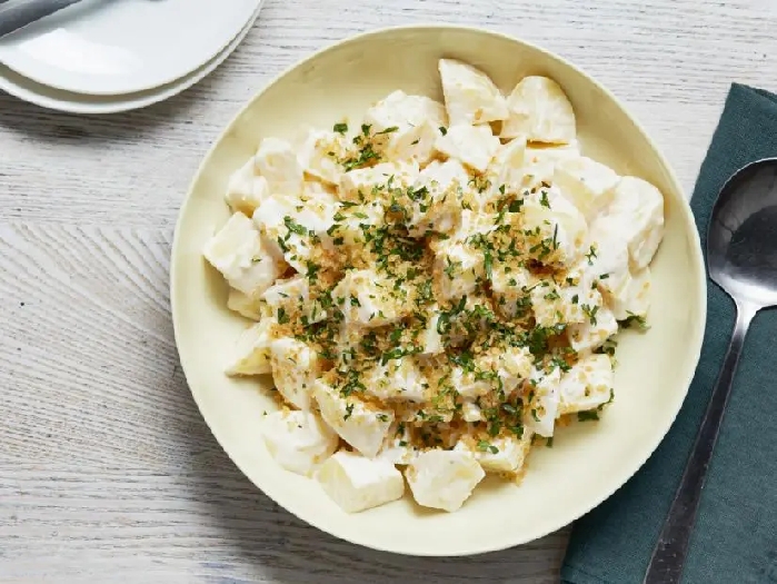Easy caesar potato salad recipe | food network kitchen | food network
