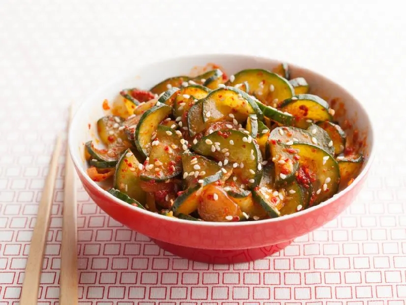 Quick cucumber "kimchi" recipe