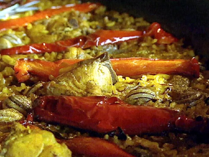 Paella valenciana recipe