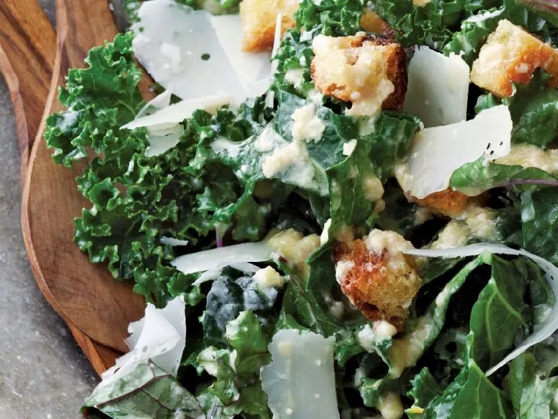 Kale caesar salad recipe