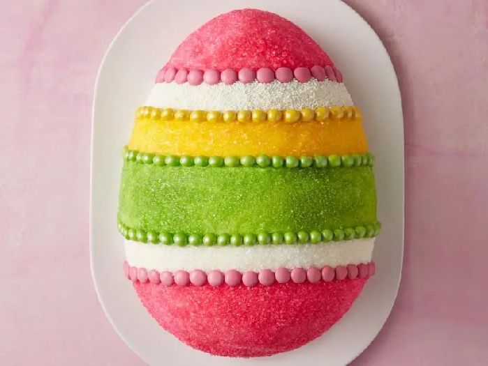 Easter egg cake recipe | food network kitchen | food network