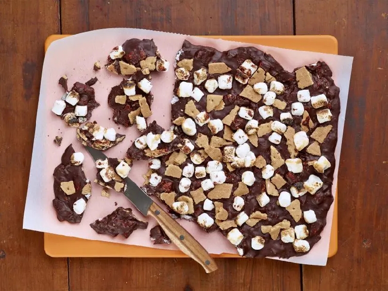 S'mores bark recipe