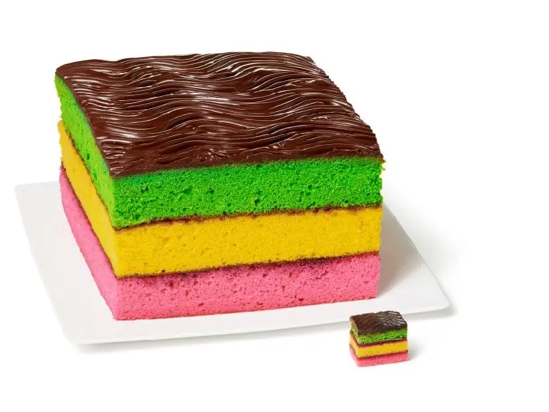 Rainbow cookie cake recipe