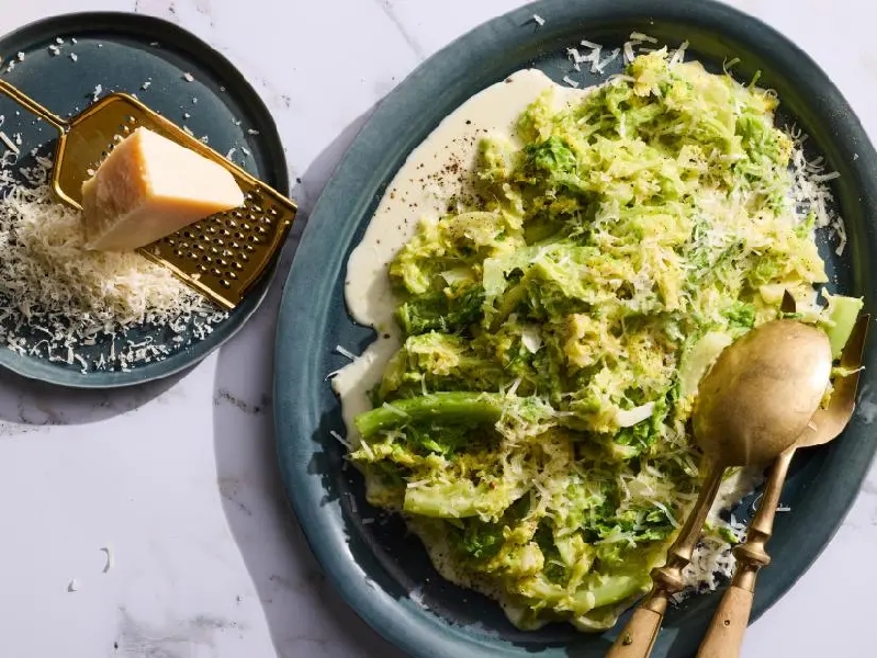 Cabbage alfredo recipe