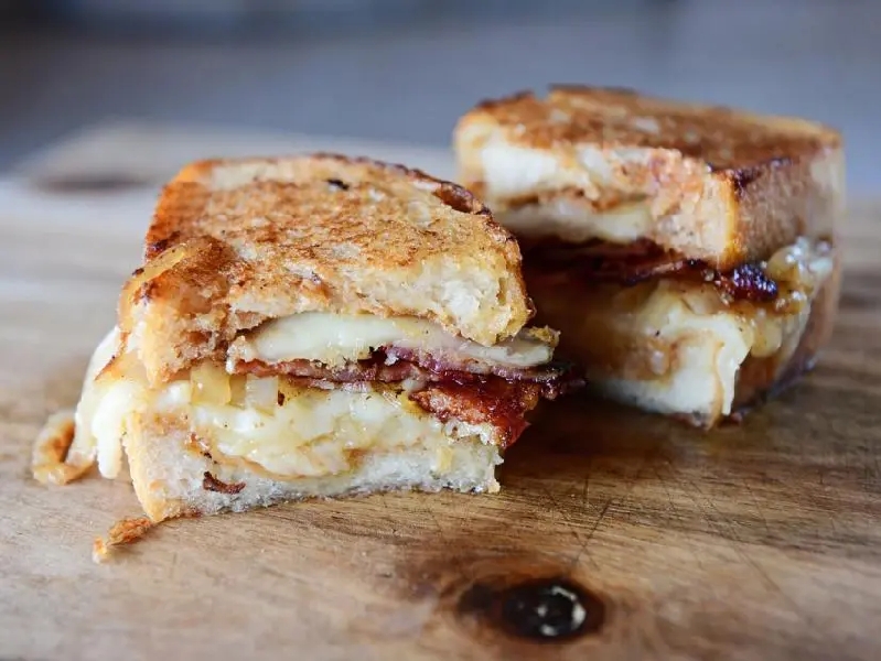Fancy grilled pb and j recipe