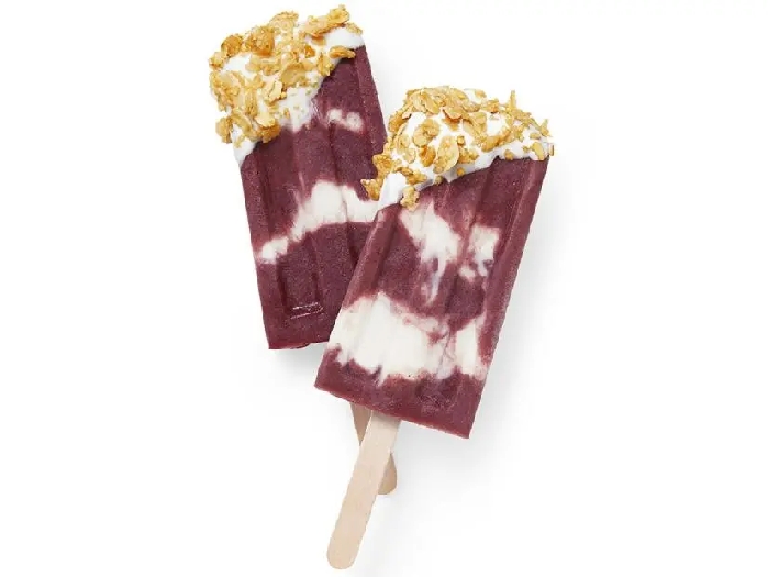 Acai yogurt pops recipe