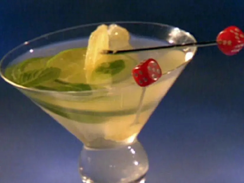 Zentini (ginger martini) recipe