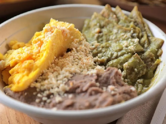 Nana poblano chilaquiles recipe