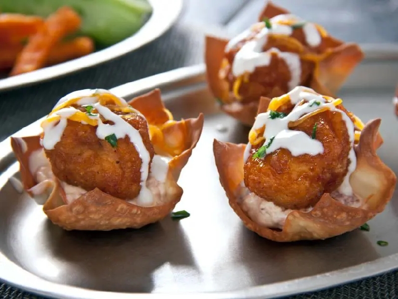 Bbq chicken kupcakes recipe