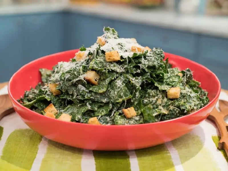 Kale caesar salad recipe