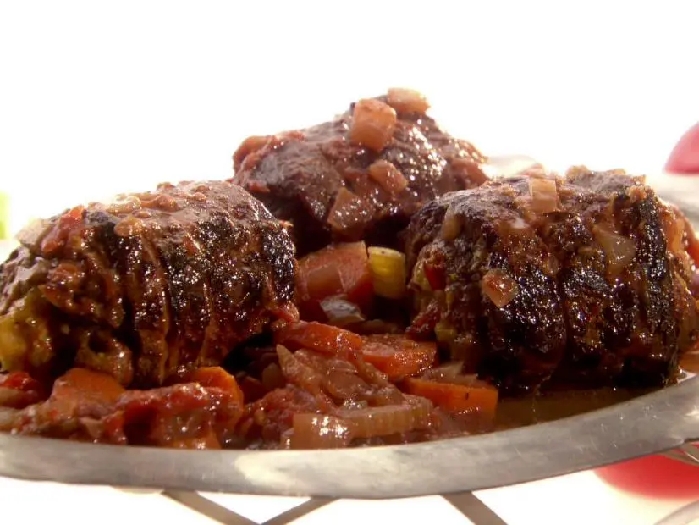 (almost) my grandma's rouladen recipe | melissa d'arabian | food network