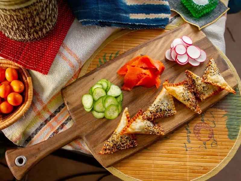 "everything bagel" samosa bar recipe