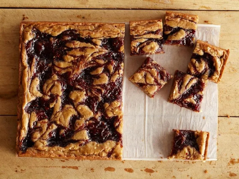 Pb and j blondie recipe