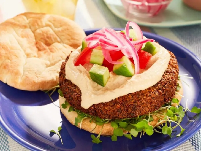 Falafel burgers recipe
