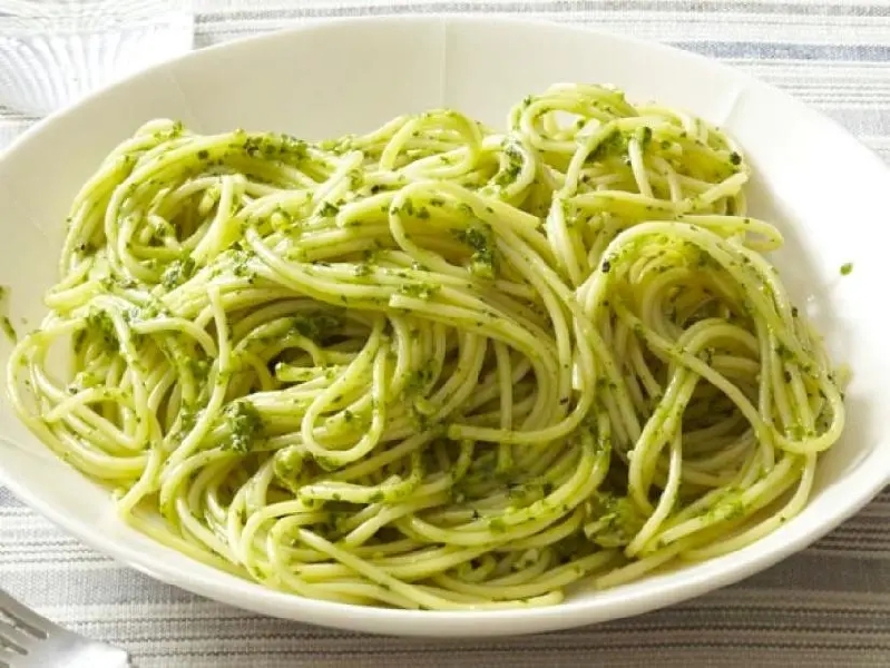 Kale pesto with walnut and parmesan recipe