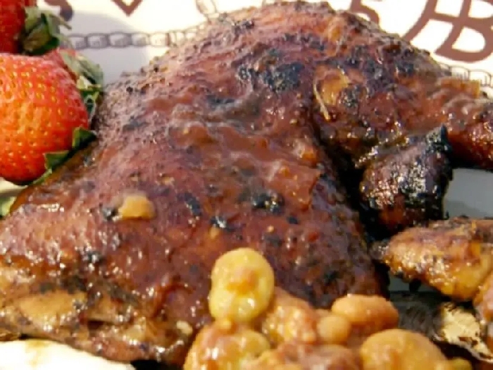 Bbq chicken with trish lynn's grandma's famous bbq sauce recipe