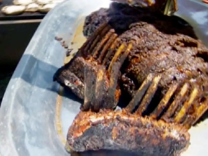 Racks of wild boar recipe | food network