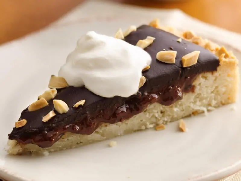 "o my ganache" cherry macaroon torte recipe