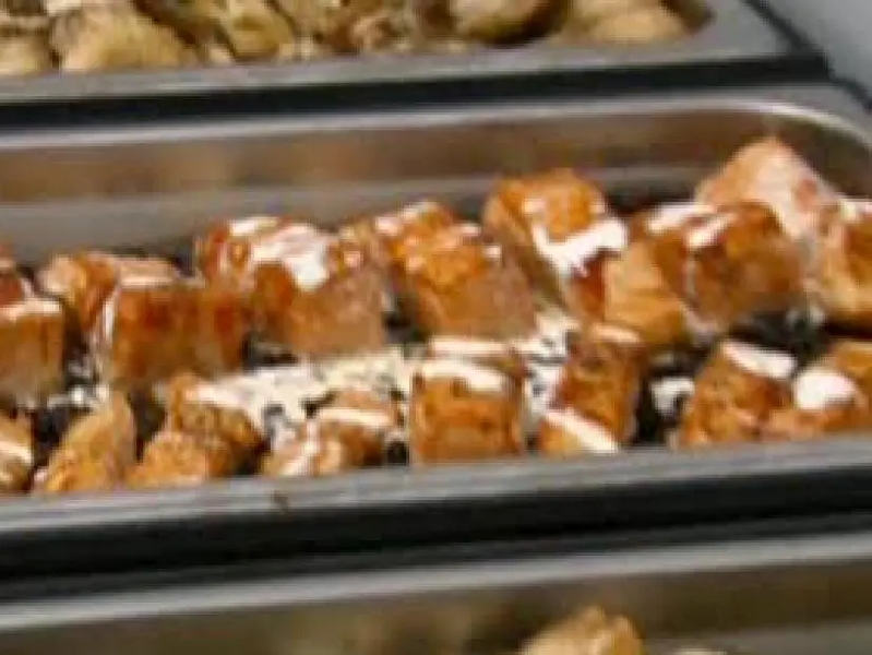 Bbq glazed salmon with black bean compote recipe