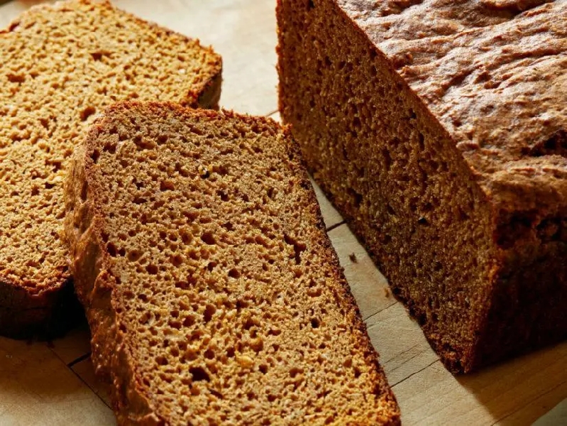 3-ingredient pumpkin bread recipe | food network kitchen | food network